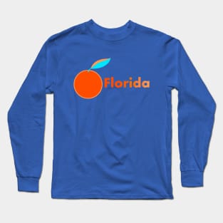 Florida Orange Long Sleeve T-Shirt